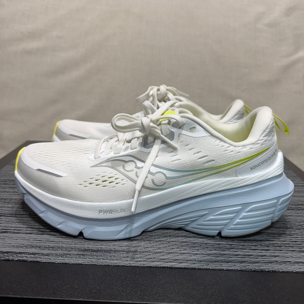 Saucony Guide 18 Running Shoes - Womens 8 - White Blue S10998-151